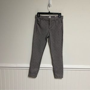 Gap Women’s Stripe Pants Signature Skinny Ankle Size 4